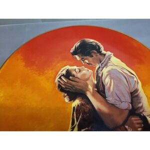 Gone With the Wind‎ collector plate, 'Fiery Embrace,' first issue, plate...